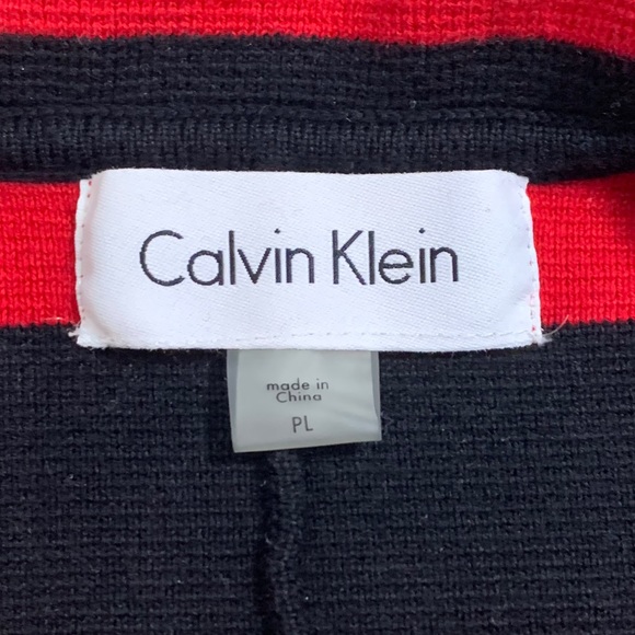 Calvin Klein Single Button Sweater Jacket - Picture 3 of 4